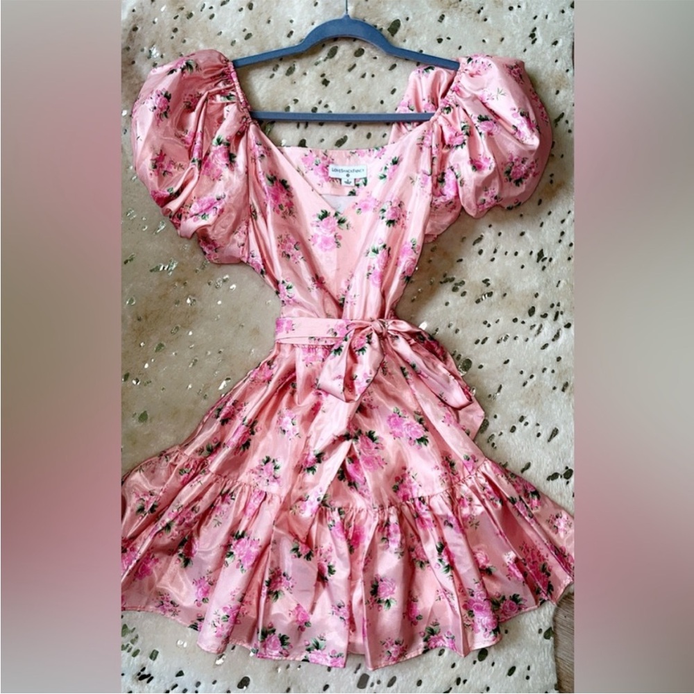 LoveShackFancyxTarget Cécile Puff Sleeve Dress - Picture 7 of 9